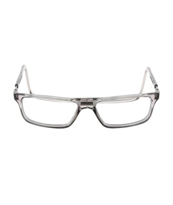 Lunettes Clic Executive Gris et Transparent pas cher 