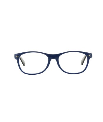 Lunettes anti-lumière bleue Free 443 Bleu et Noir brillant des détails fins