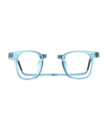 Lunettes Clic Manhattan Bleu denim chez Cornerstreet bien 