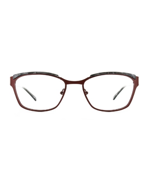 Lunettes Titanium Flex 1558 Rouge la colonne vertébrale