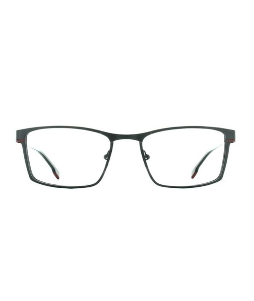 Lunettes Titanium Flex 1606B Gris et Rouge est présent 