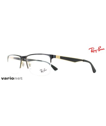 Lunettes Ray-Ban RB6335 Noir et Or vente chaude votre 