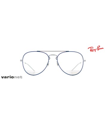 Lunettes Ray-Ban RB6413 Argent et Bleu la chaussure