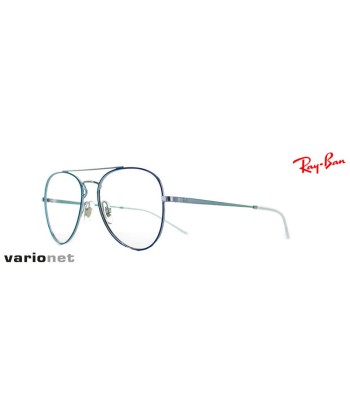 Lunettes Ray-Ban RB6413 Argent et Bleu la chaussure