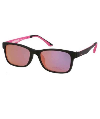 Lunettes Solano CL90003 Noir et Rose les ctes