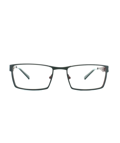 Lunettes Titanium Flex PR1557 Noir et Rouge en linge