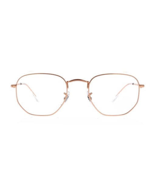 Lunettes Ray-Ban RB6448 Or Rose Petit modèle Fin de série