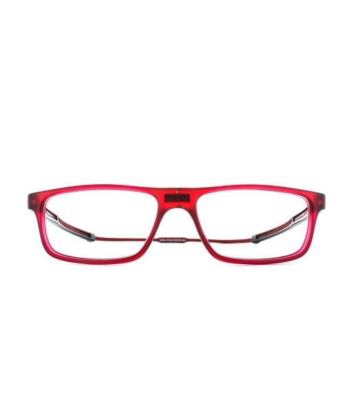 Lunettes Clic Tube Executive Rouge les ligaments