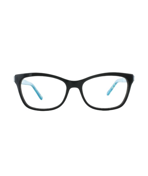 Lunettes Solano S20258 Noir et Bleu brillant des détails fins