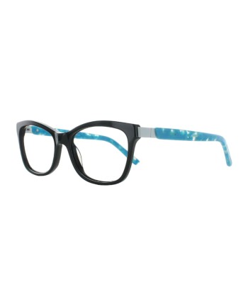 Lunettes Solano S20258 Noir et Bleu brillant des détails fins