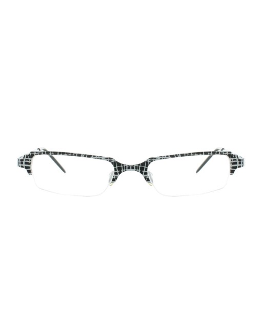 Lunettes Harry Lary's Clubby Blanc Noir en linge