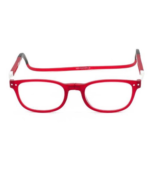 Lunettes Clic Wallstreet Rouge Véritable concentré