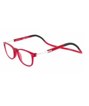 Lunettes Clic Wallstreet Rouge Véritable concentré