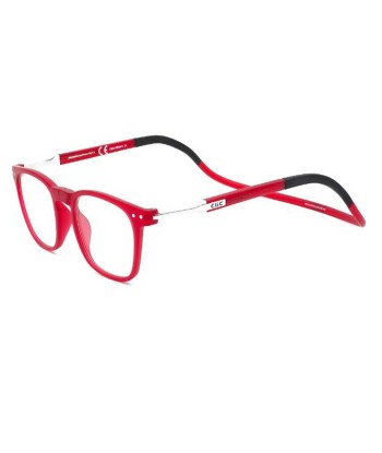 Lunettes Clic Manhattan Rouge est présent 