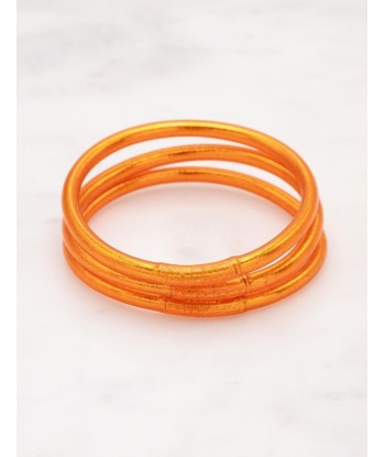 Bracelet Bouddhiste épais - Orange Les magasins à Paris