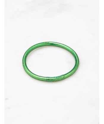 Bracelet Bouddhiste épais - Vert paon france