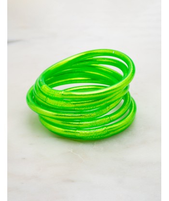 Bracelet Bouddhiste épais - Vert fluo store