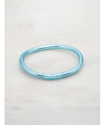 Bracelet Bouddhiste épais - Bleu ciel pas cher 