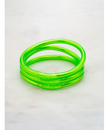 Bracelet Bouddhiste épais - Vert fluo store