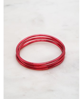 Bracelet Bouddhiste fin - Rouge foncé l'achat 