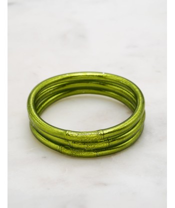 Bracelet Bouddhiste épais - Vert olive Dans la société mordern