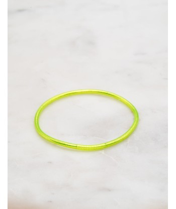 Bracelet Bouddhiste fin - Jaune fluo livraison et retour toujours gratuits