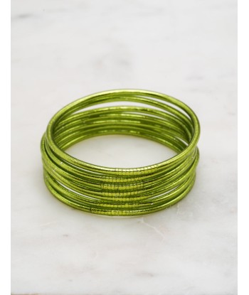 Bracelet Bouddhiste fin - Vert olive online