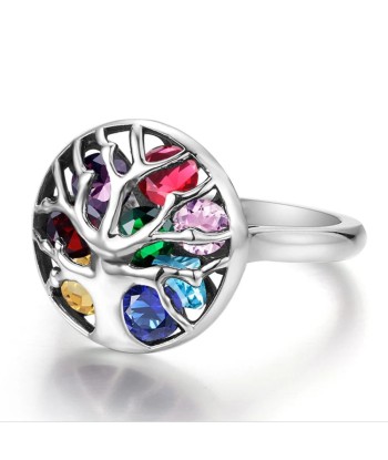 Bague Arbre de Vie Or 18 carats Amélioration de cerveau avec