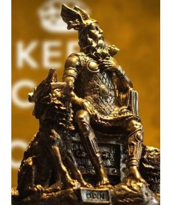 STATUE VIKING EN RESINE - DIEU ODIN acheter en ligne