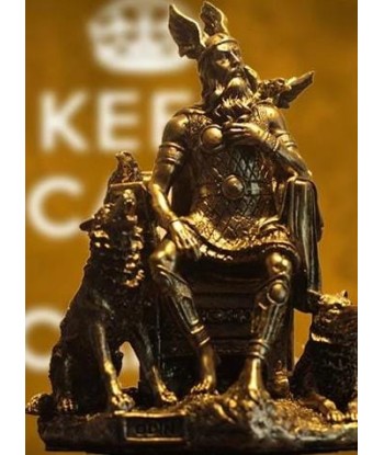 STATUE VIKING EN RESINE - DIEU ODIN acheter en ligne