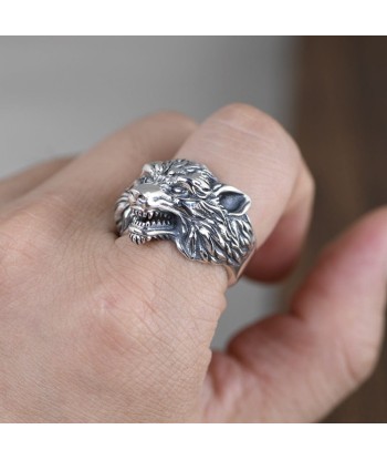 Bague Viking - Bague Loup Fenrir meilleur choix