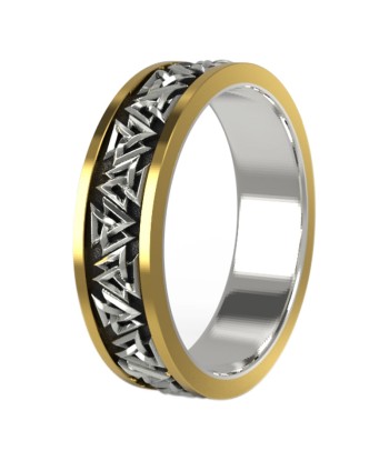 Bague Viking Valknut est présent 